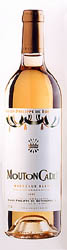 法國寶都酒鄉 Mouton Cadet 系列另一出品 Mouton Cadet Blanc 2001 白酒。