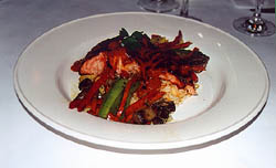 NDիCԷffᶺ ( Tandoori Salmon grilled with asafetida and fenugreek ) 