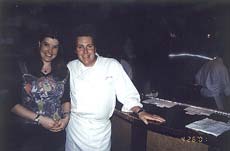 「Jianna」總廚兼股東Marc Valiani及其熟悉餐酒的經理Lisa Robins。