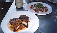 法式小館主廚 Ola Fendert風味菜代表作：白鯷魚茴香沙律及燒羊扒