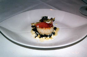 AalcίAW[l( Scallops with Grapefruit and Fennel ) C